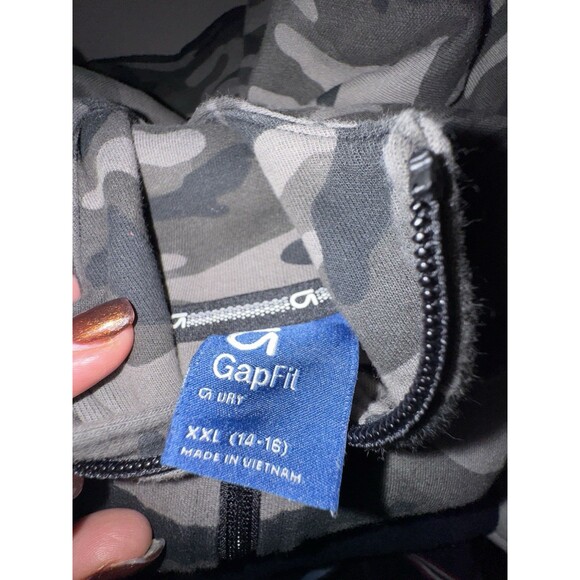 Kids Gap Army Fatigue Gray/Black Set Size XL 12 - Picture 9 of 11